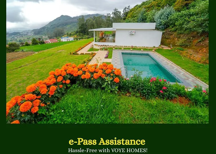 Silent Retreat Ooty Pool Resort By Voye Homes