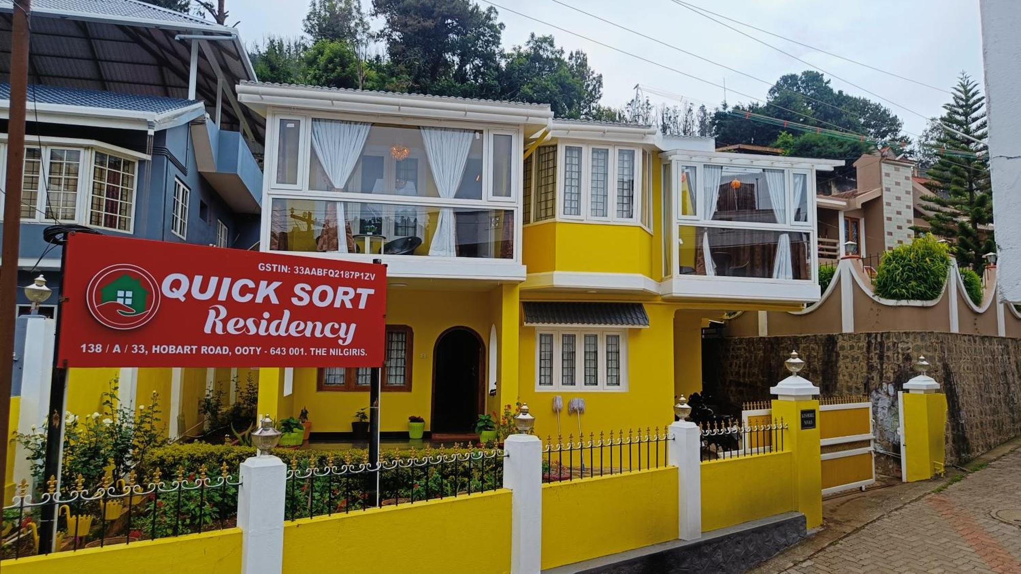 Quick Sort Residency Ooty