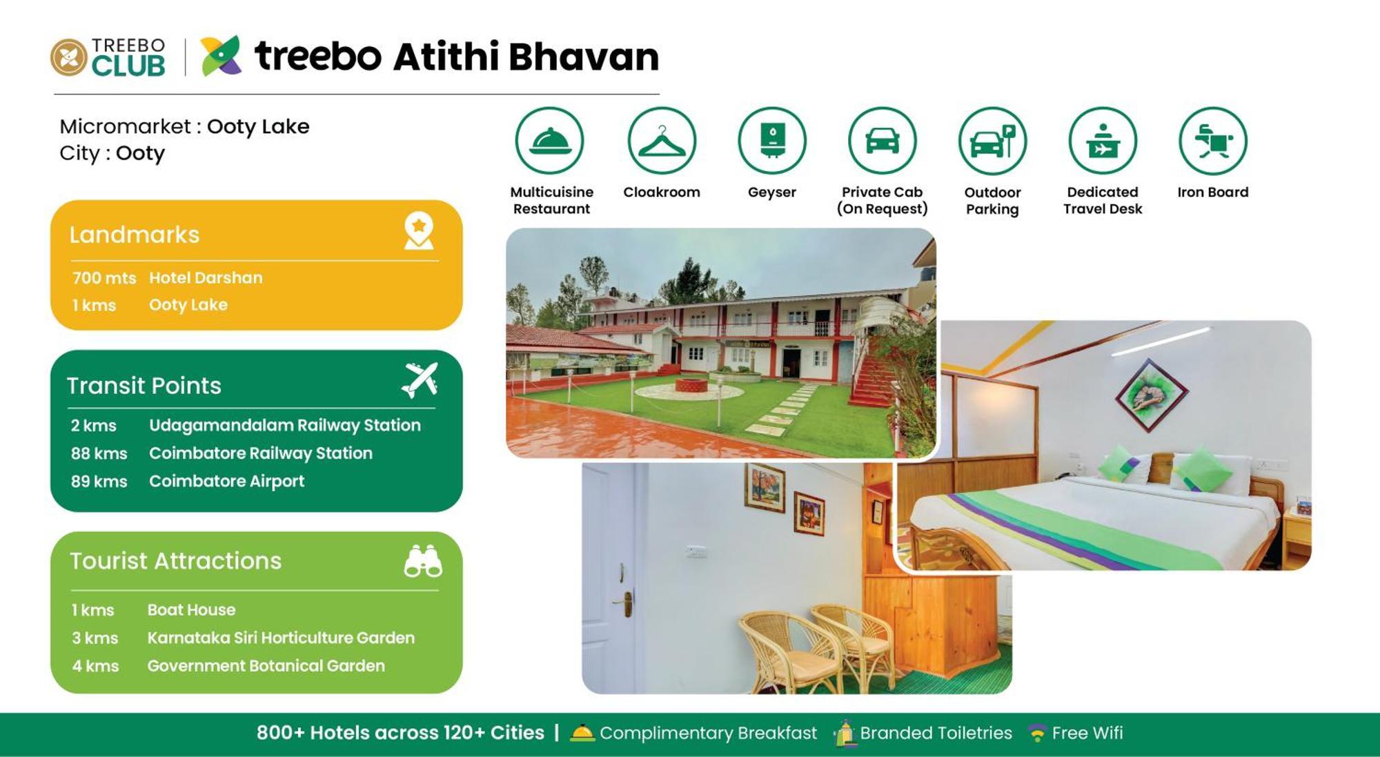 Hotel Treebo Atithi Bhavan, 1 Km From